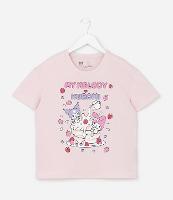 Camiseta Infantil com Estampa My Melody e Kuromi - Tam 5 a 14 Anos - 1