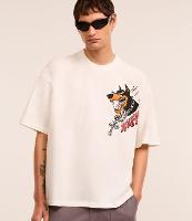 Camiseta Oversized em Algodão com Estampa Tasha e Tracie - 1