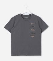 Camiseta Regular Infantil Estampada Racing Club- Tam 5 a 14 Anos - 1