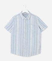 Camisa Infantil em Viscolinho com Bolsinho - Tam 5 a 14 Anos - 1