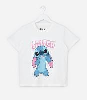 Camiseta Infantil com Estampa do Stitch - Tam 5 a 14 Anos - 1