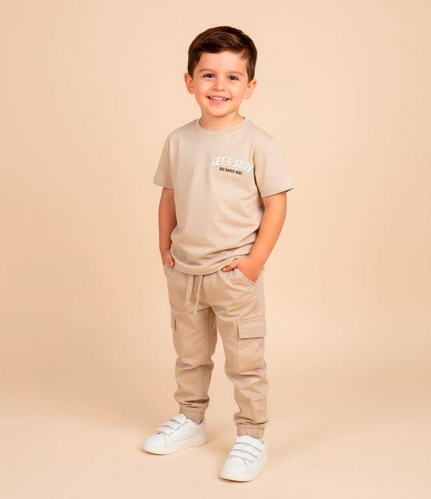 Camiseta Infantil Tigrinho com Prancha - Tam 1 a 6 - 2