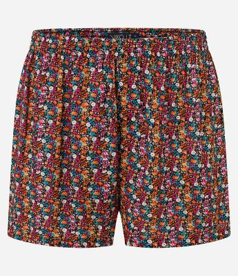 Cueca Samba Canção em Viscose com Estampa Floral Liberty