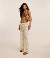 Saída de Praia Calça em Renda com Amarração na Cintura - 2