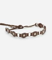 Cinto Médio com Elos Detalhados e Fechamento de Cordas Boho Romântico - 2