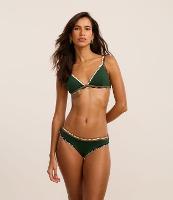 Biquíni Calcinha Básica em Microfibra com Costuras Contrastantes - 2