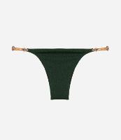 Biquíni Calcinha String em Microfibra com Aviamento de Bambu Natural - 1