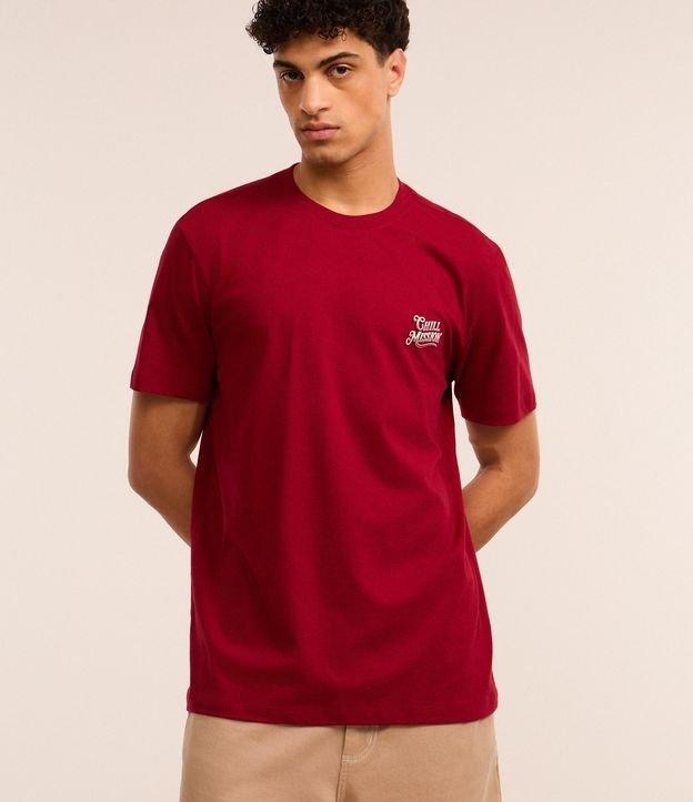 Camiseta T-Shirt Comfort em Algodão com Lettering Chill Mission - 1