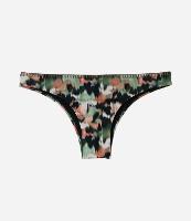 Biquíni Calcinha Básica em Microfibra com Estampa Tie Dye - 1