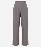 Calça Reta em Alfaiataria com Ganchinho no Cós - 1