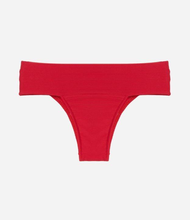 Biquíni Calcinha Pala Larga em Microfibra Canelada - 1