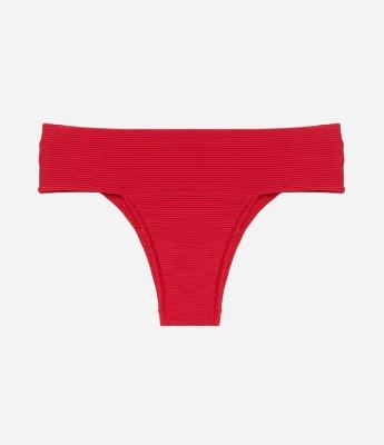 Biquíni Calcinha Pala Larga em Microfibra Canelada