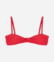 Biquíni Top Bandeau em Microfibra Canelada - 1