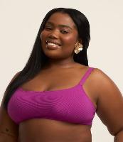 Biquíni Top Reto em Microfibra com Textura Curve & Plus Size - 1