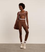 Bermuda Esportiva em Microfibra Canelada com Cós Contrastante - 2