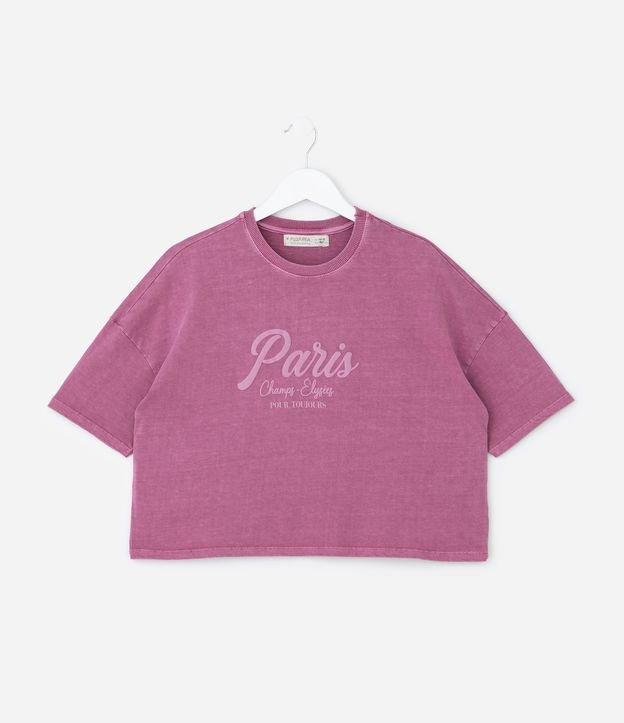 Camiseta Box Infantil Lavada - Tam 5 a 14 Anos - 1