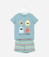 Pijama Infantil com Estampa Monstrinhos - Tam 2 a 6 Anos - 1