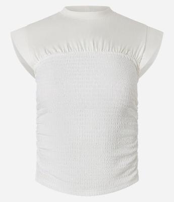 Blusa com Recorte e Textura
