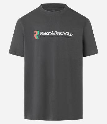 Camiseta Comfort com Estampa Lettering Resort & Beach Club