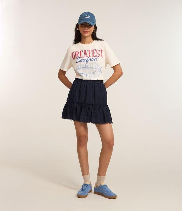 Saia Godê em Viscose com Babado - 1