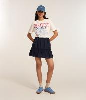 Saia Godê em Viscose com Babado - 1