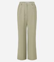 Calça Reta em Alfaiataria com Bolso - 1