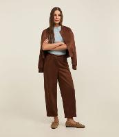 Blusa Canelada em Tricô com Gola Polo - 2