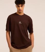 Camiseta Relaxed em Algodão com Estampa de Carro e Lettering Mindnight Legends - 1