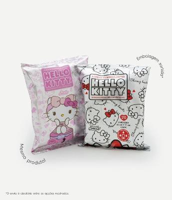 Lenços Umedecidos Demaquilantes Hello Kitty
