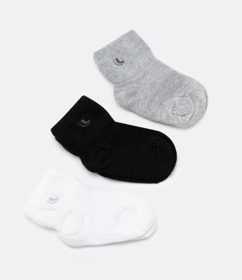 Kit 03 Pares de Meias Infantis Lupo com Cano Médio - Tam 16 a 23