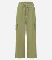 Calça Fluída em Malha Orly com Bolsos Laterais - 1