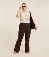 Blusa Regata em Ribana com Listras Curve & Plus Size - 2