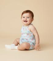 Macaquinho Infantil com Estampa Dinos e Unicórnios - Tam 0 a 18 meses - 2