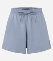 Short Moletom com Cós Elástico - 1