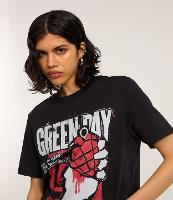 Camiseta em Algodão com Estampa Green Day - 1