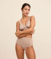 Calcinha Alta Modeladora em Microfibra Massagio Control DeMillus - 2