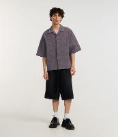 Camisa Oversized em PU Efeito Estonado - 2