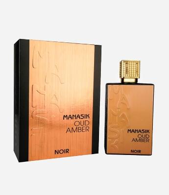 Perfume Manasik Oud Amber Noir Masculino Eau de Parfum 