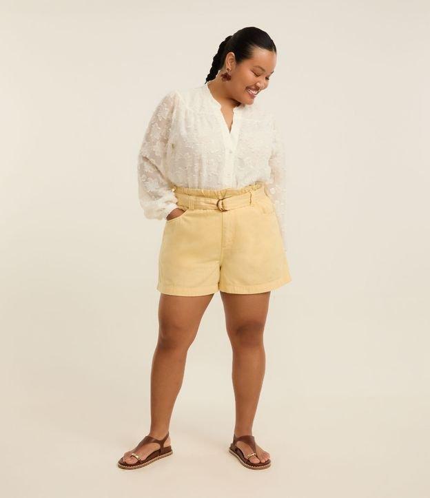 Short em Sarja com Cinto Curve & Plus Size - 2