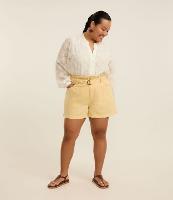 Short em Sarja com Cinto Curve & Plus Size - 2