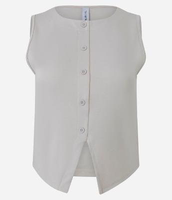 Colete Curto em Ponto Roma