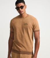 Camiseta Regular em Algodão com Estampa de Coqueiro e Lettering Savane Tropicale - 2