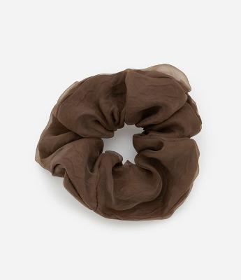 Scrunchie Dupla Camada em Voal