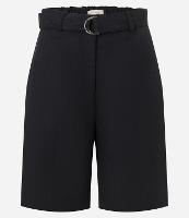 Bermuda com Cinto e Fivela Meia Lua - 1