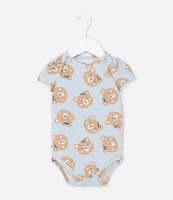 Body Infantil com Estampa de Ursinho - Tam 0 a 18 Meses - 1