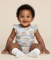 Body Infantil com Estampa de Ursinho - Tam 0 a 18 Meses - 2