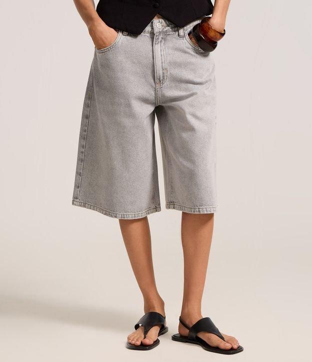 Bermuda Jorts em Jeans com Bolsos - 2