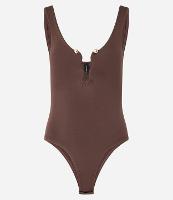 Body em Microfibra com Aviamento Forrado no Busto - 1