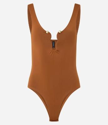 Body em Microfibra com Aviamento Forrado no Busto