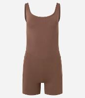 Macaquinho Esportivo em Microfibra com Bolsos - 1